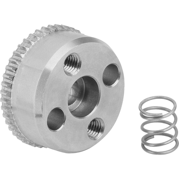 Engagement Element W. Ext. Toothing, Form:H, D4=33, N=46, H=13, Stainless Bright, Comp:Stainless